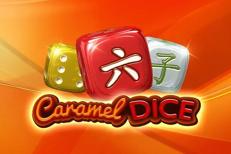 00586 caramel dice