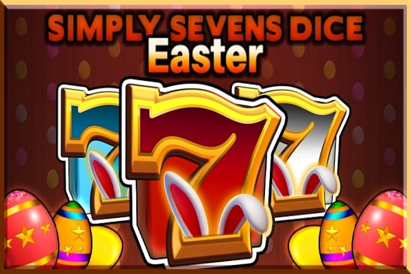 24149 simply sevens dice easter